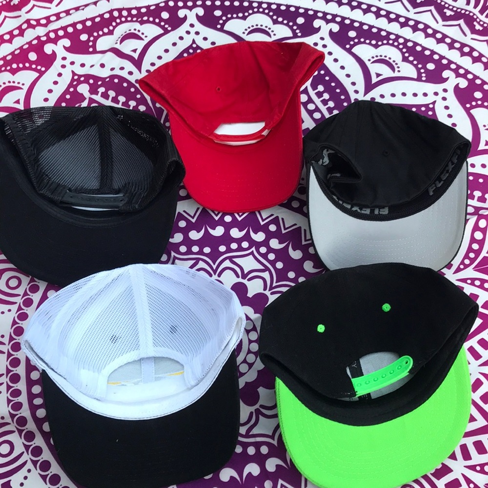 NWOT Racing Snapback Bundle - Picture 2 of 3